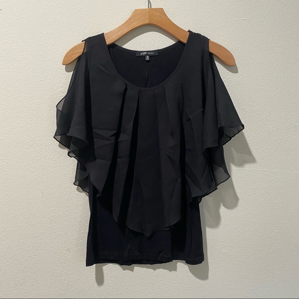 #GAL Boss Black Blouse